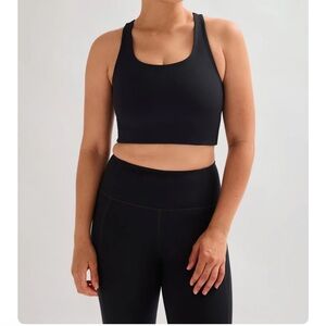 Girlfriend Collective Paloma Sports Bra in Plum